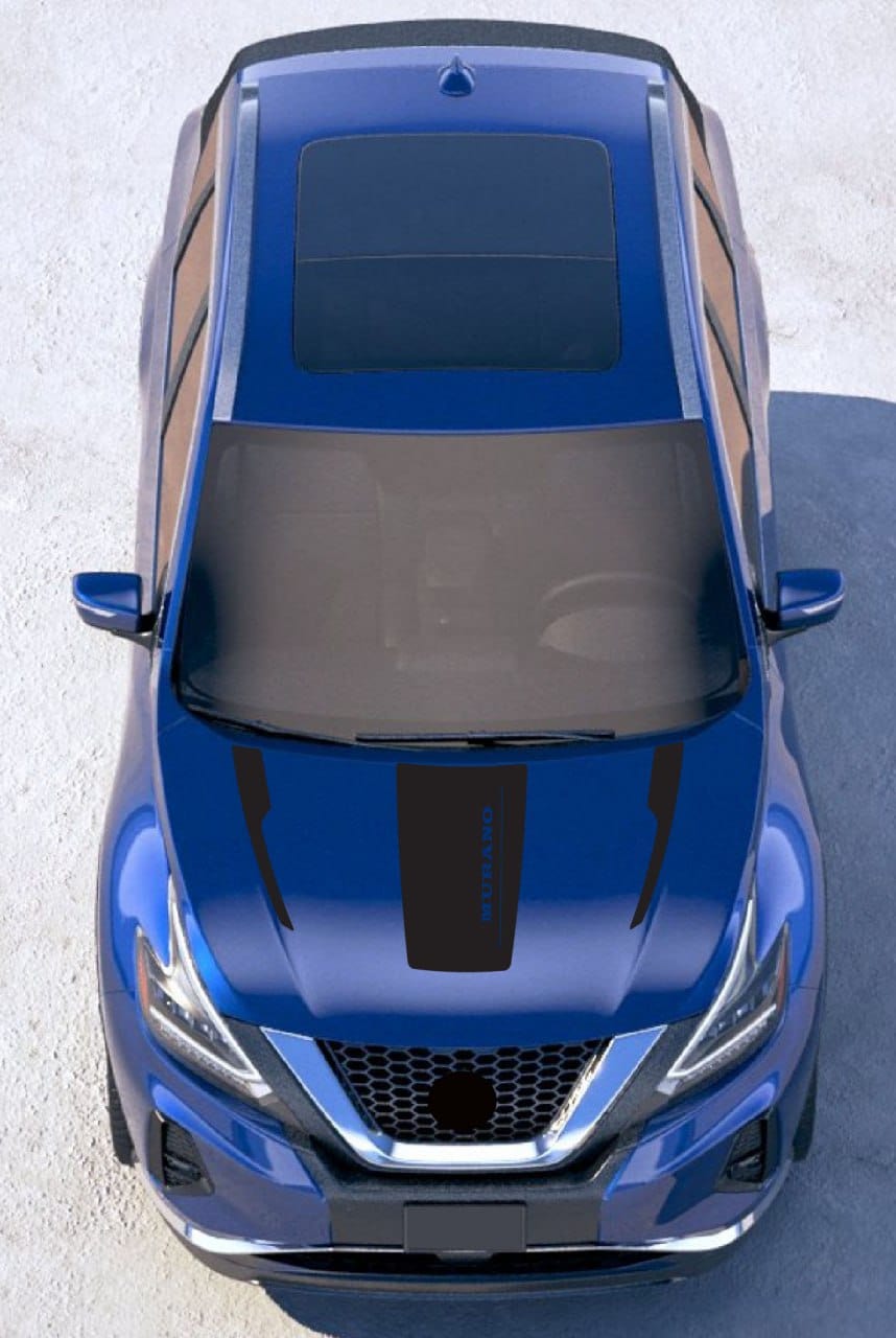 Premium Hood Stickers Nissan Murano – Unique Style Custom Design