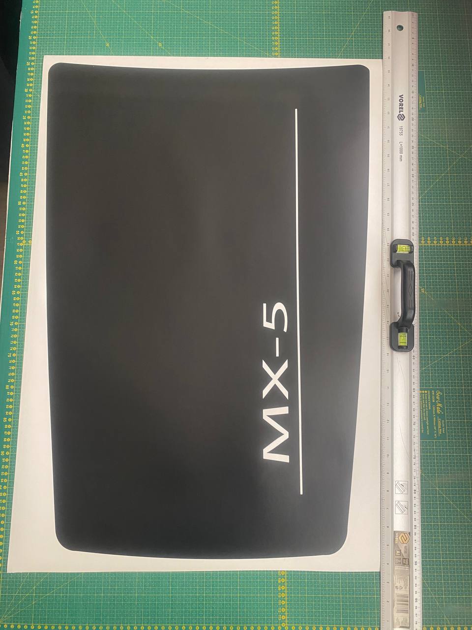 Premium Vinyl Stickers Compatible With Mazda MX-5 Personalized Hood Design