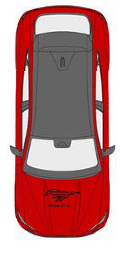 New Premium Hood Decals – Tailored Style for Your Ford Mach E