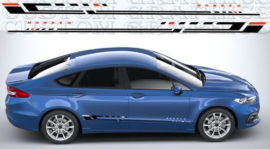 Weatherproof Vinyl Stickers for Ford Mondeo