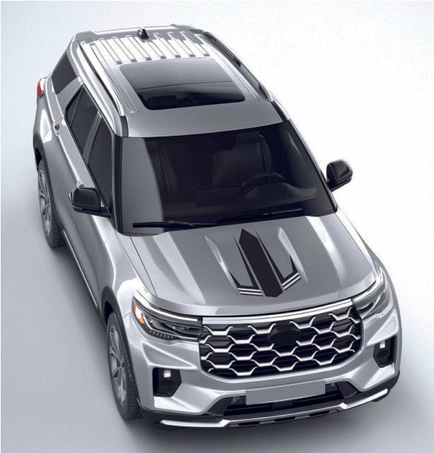 Ford Explorer Graphic Decals – Rugged Utility Style