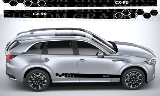 New Car Stickers for Mazda CX-90 New Honey line Design Not OEM