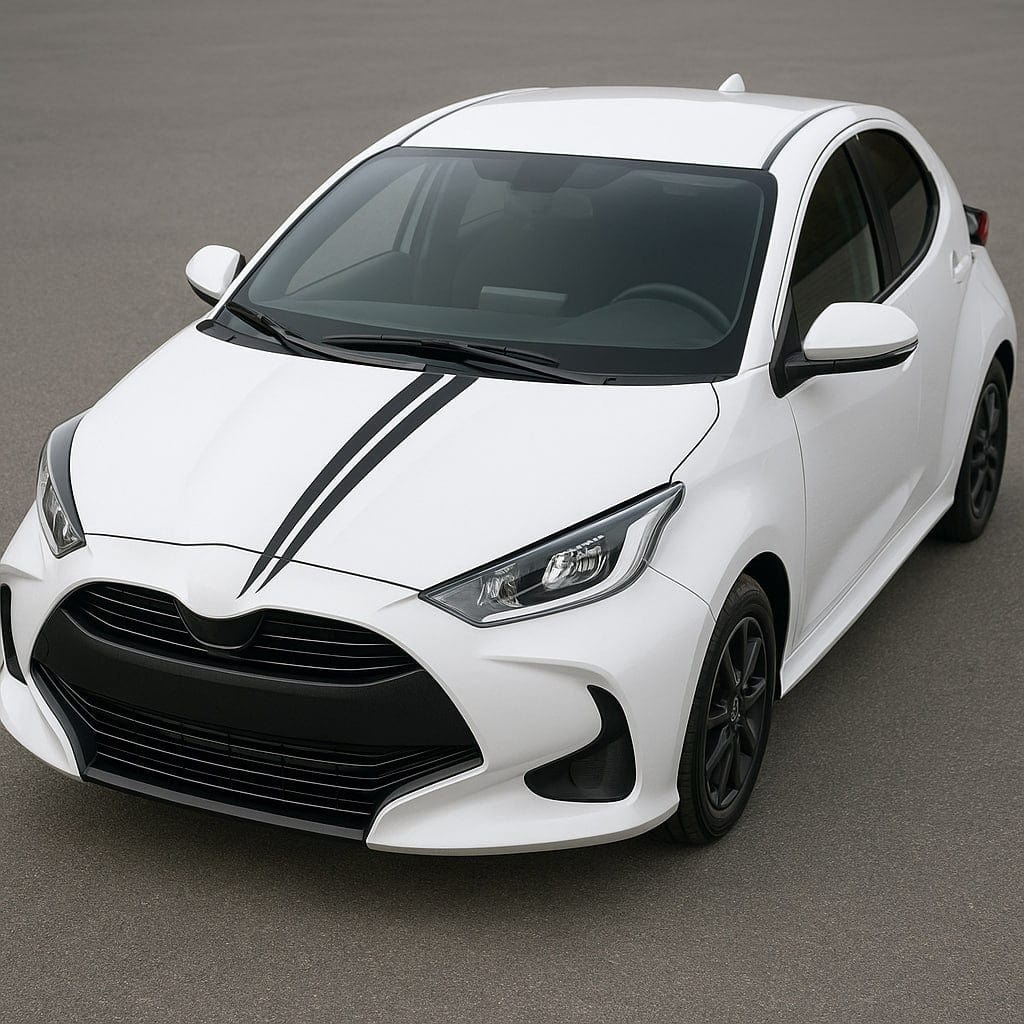 Premium Vinyl Stickers Compatible With Toyota Yaris | Custom Car Decals