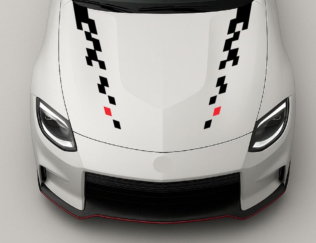 Custom Hood Line Sticker Compatible with Nissan Z – High-Quality Vinyl