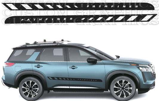 Autocollants haut de gamme compatibles avec Nissan Pathfinder Autocollant de voiture Design unique 