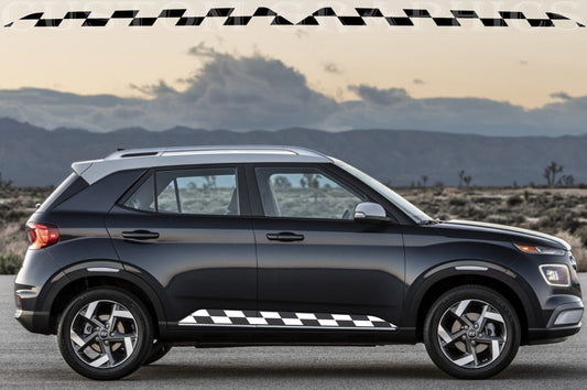 Sticker Compatible with Hyundai Venue Figure Design Decal Vinyl