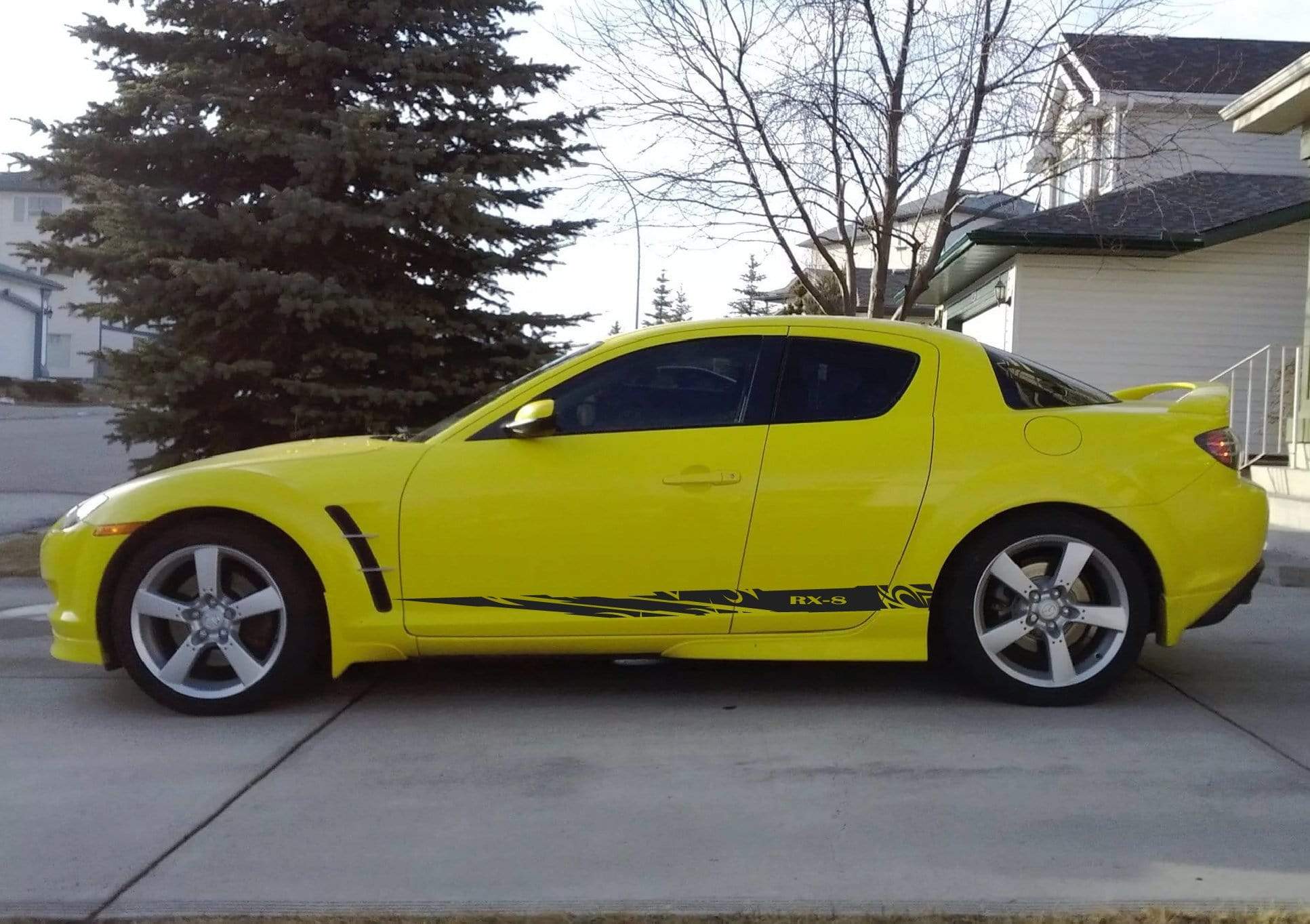 Vinyl Decal Sticker Vinyl Side Racing Stripes for Mazda RX-8 – Brothers ...