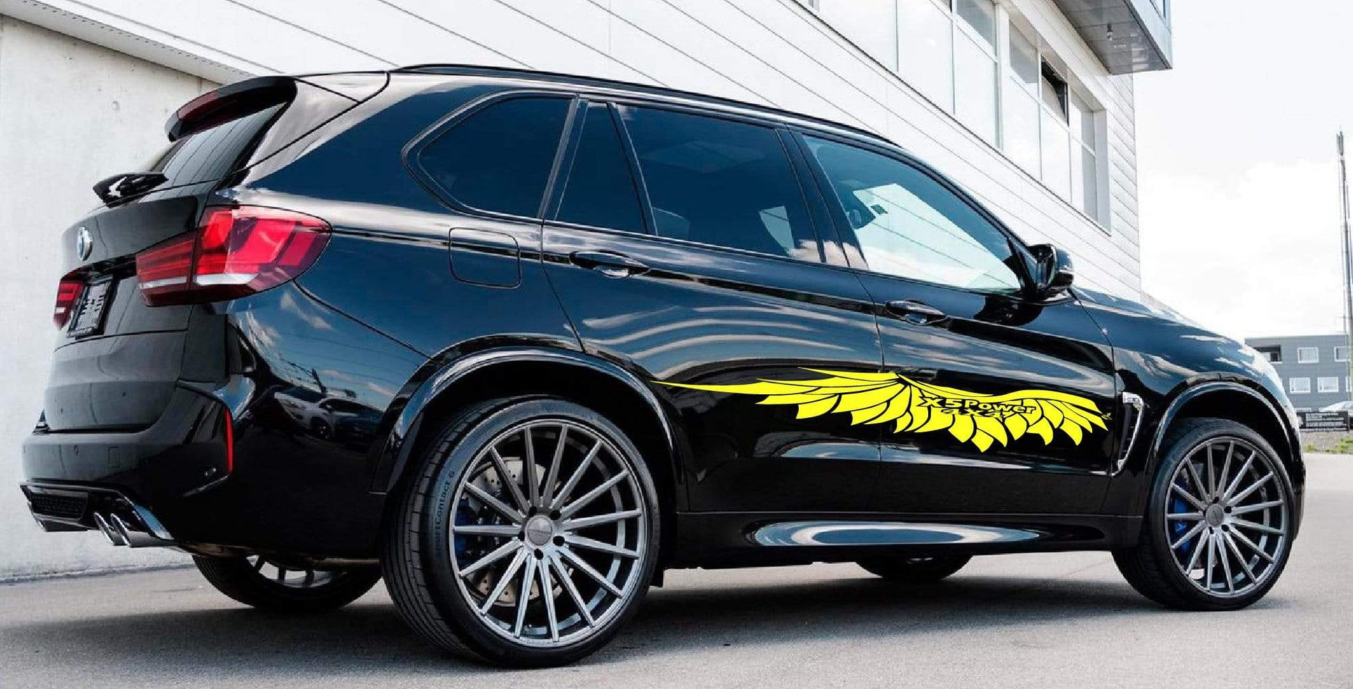 Pair Vinyl Graphics Decals For BMW X5 - Brothers-Graphics
