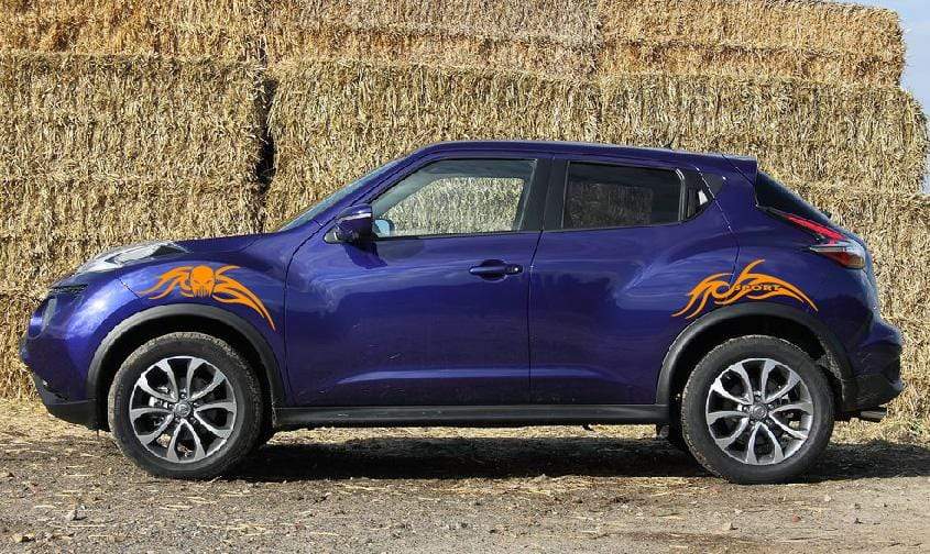 Autocollant en vinyle de qualité supérieure compatible avec la conception de décalcomanies Nissan Juke 4