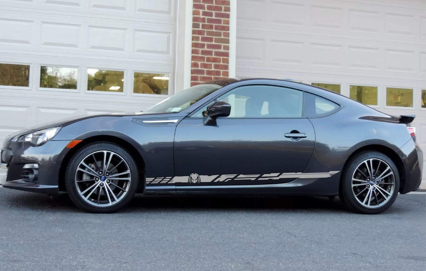 Premium Vinyl Stickers Compatible with Subaru BRZ Alien Logo Design BFF