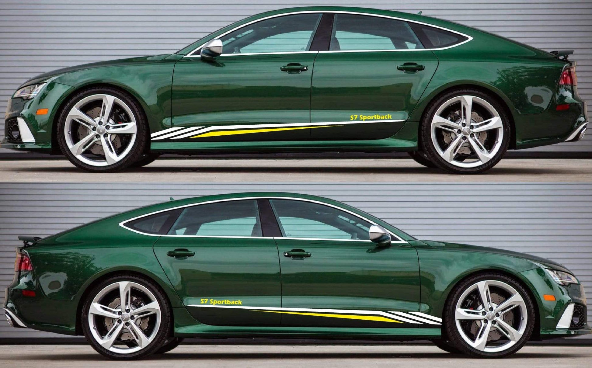 Attractive Stickers Custom Graphic Decals for AUDI A7 - Brothers-Graphics