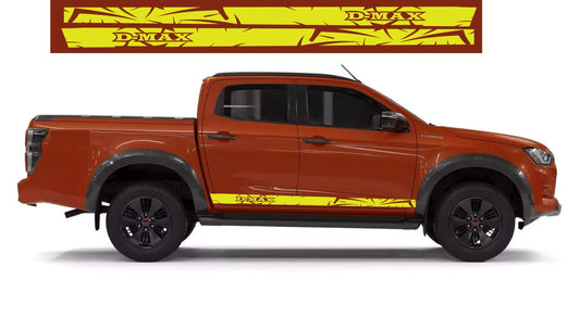 Attractive Vinyl Stickers Graphics line For Isuzu D-Max