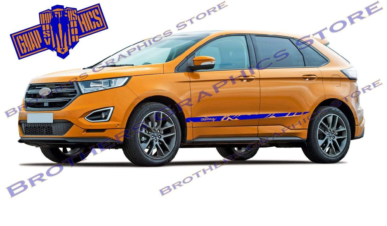 Beautiful Graphics Premium Vinyl Decal Side Bed Sticker Kit For Ford Edge