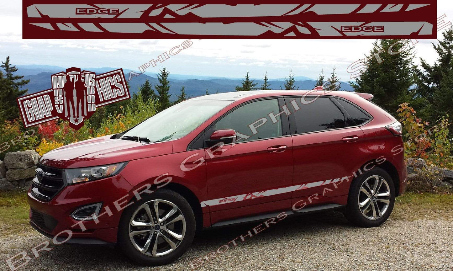 Beautiful Graphics Premium Vinyl Decal Side Bed Sticker Kit For Ford Edge