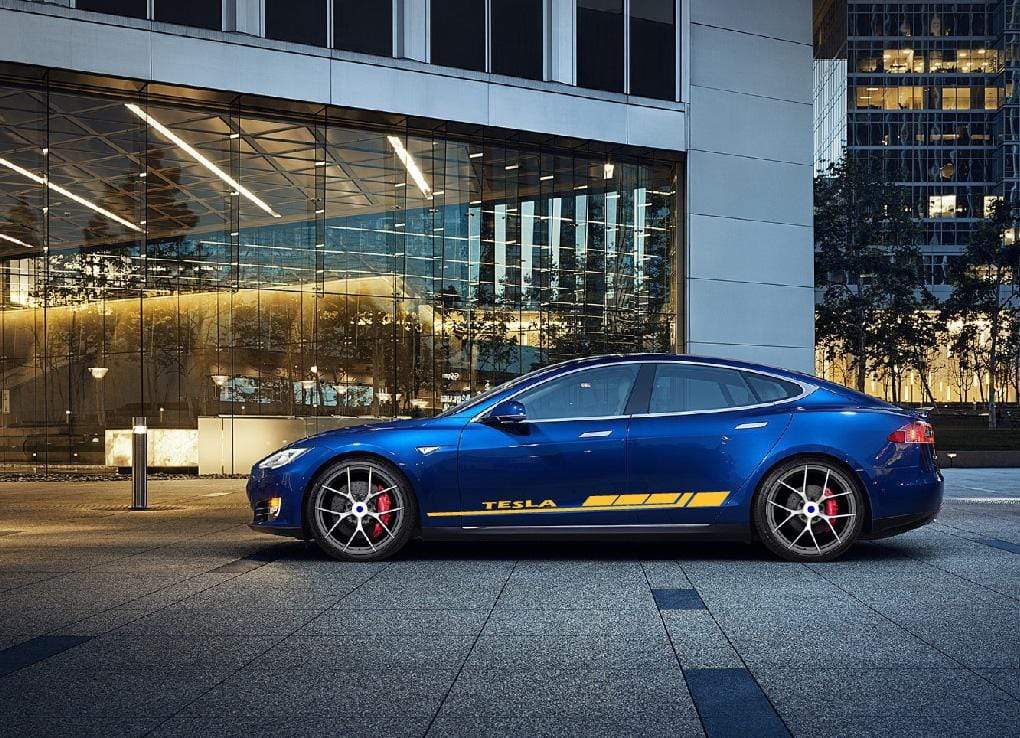 BLOCK Graphic compatible with Tesla 3 | Tesla X Stickers | Tesla S Stickers Tesla S decals