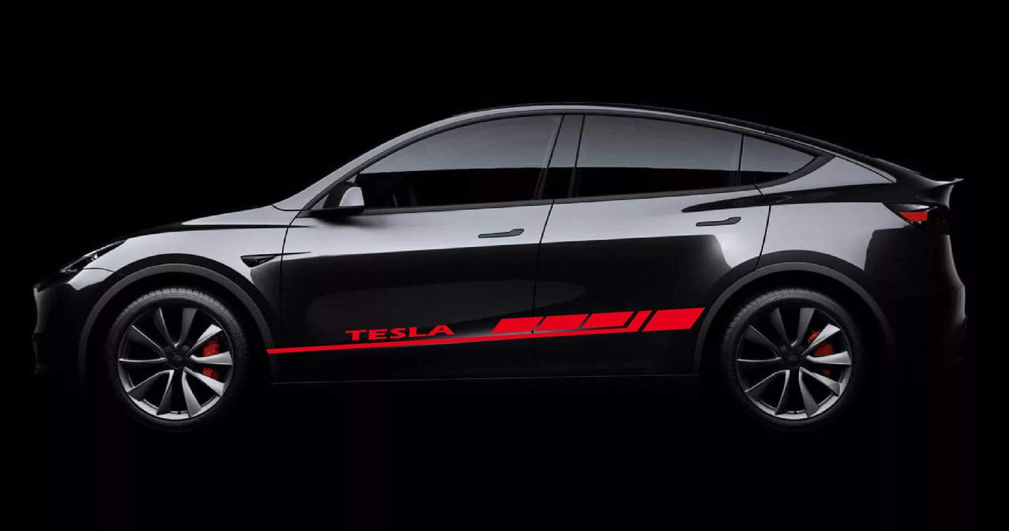 BLOCK Graphic compatible with Tesla 3 | Tesla X Stickers | Tesla S Stickers Tesla S decals