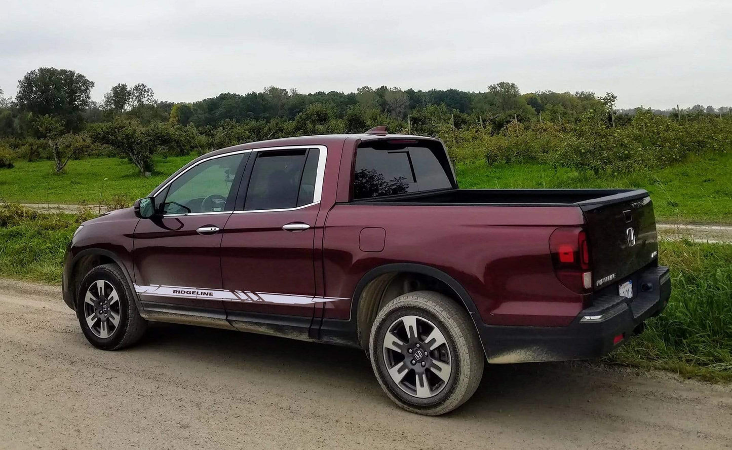 Autocollants en vinyle pour portières de voiture Honda Ridgeline