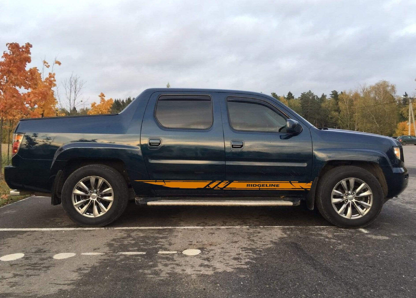 Autocollants en vinyle pour portières de voiture Honda Ridgeline