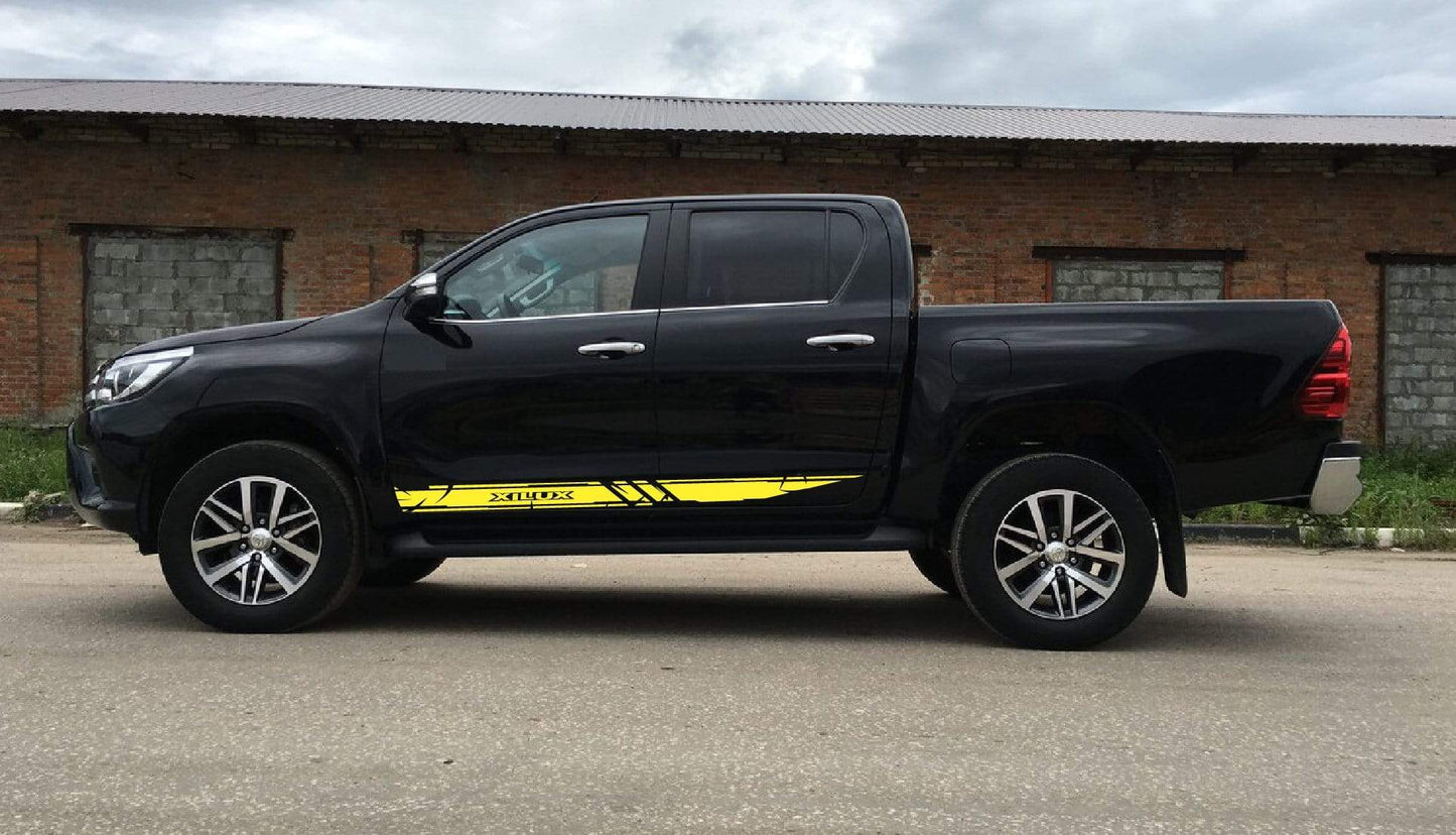 Autocollants pour Toyota Hilux | Kit d'autocollants pour Toyota Hilux | Autocollants pour Toyota Hilux