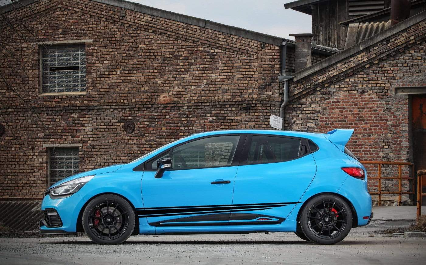 Autocollants graphiques Classic Line Racing Stripes pour Renault Clio