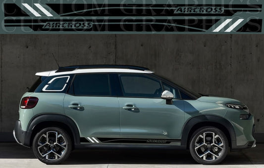 Vinyl Graphics Compatible With Citroen C3 Aircross Stickers Decals Vinyl Classic Design