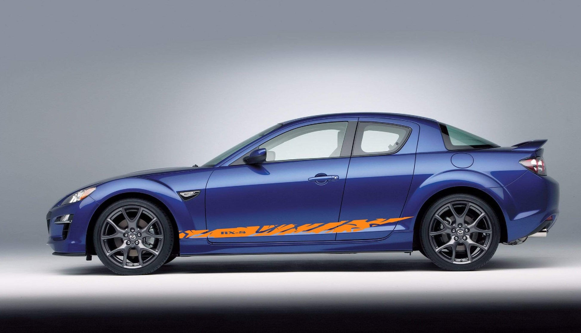 Premium Vinyl Stickers Compatible With Mazda RX-8 Tribal Design Automotive decals