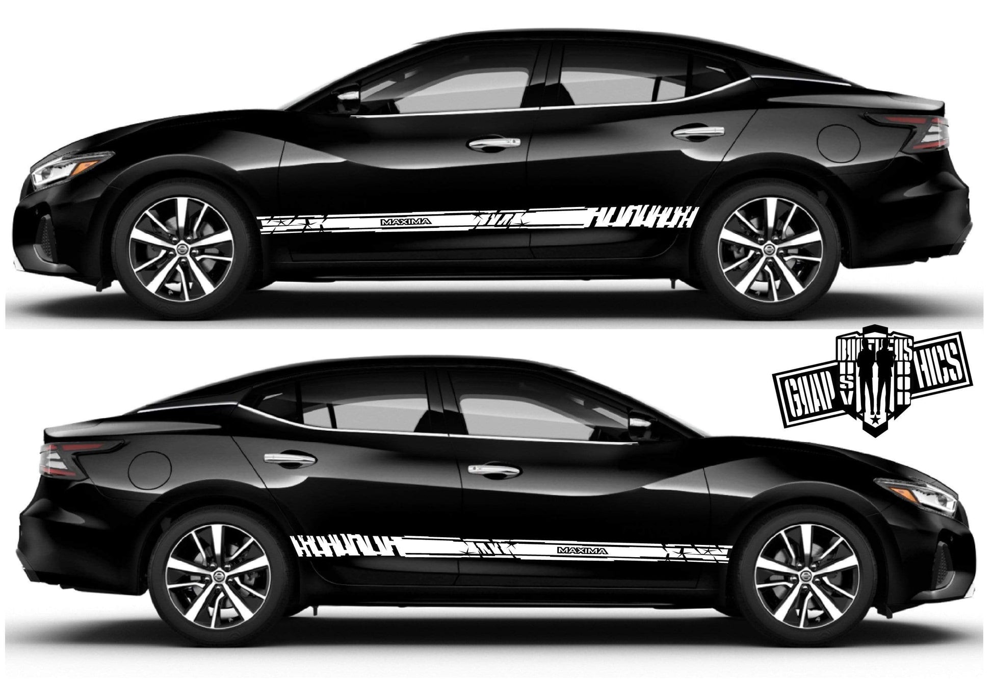 Custom Decal Vinyl Graphics Special Made for Nissan Maxima - Brothers-Graphics