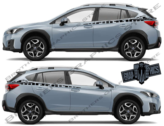 Custom Decal Vinyl Graphics Special Made for Subaru Crosstrek - Brothers-Graphics