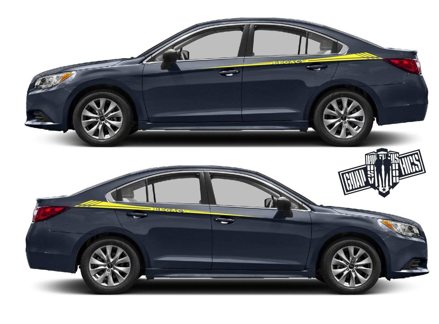 Custom Decal Vinyl Graphics Special Made Subaru Legacy - Brothers-Graphics