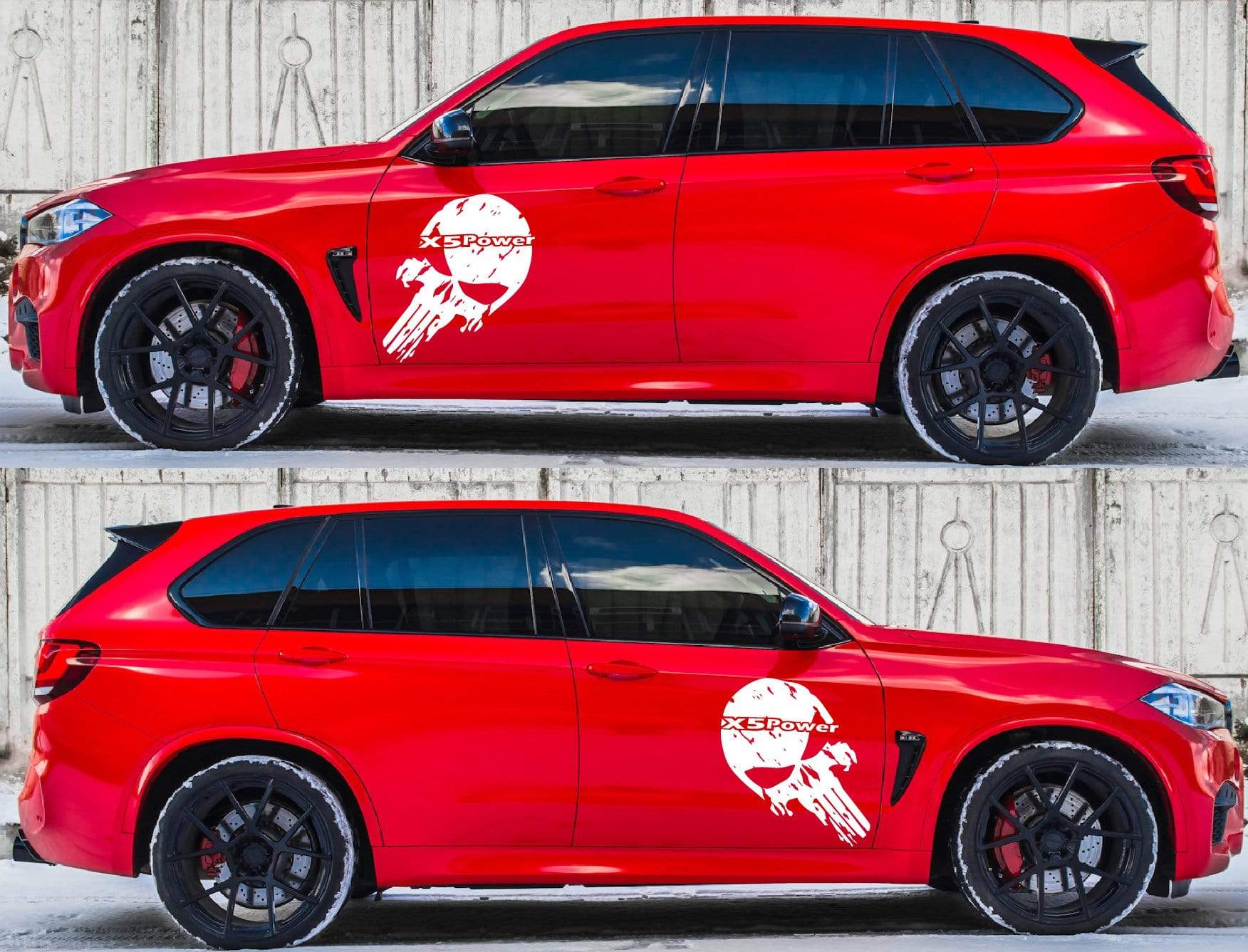 Custom Decal Vinyl Graphics Sticker decals for BMW X5 - Brothers-Graphics