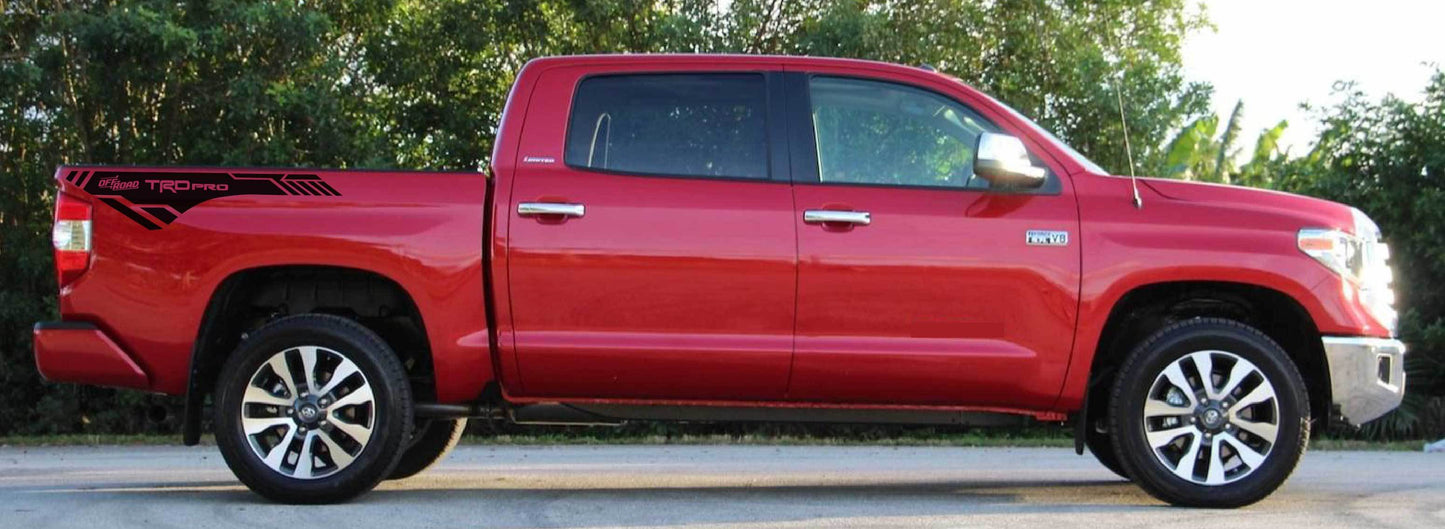 Vinyl Graphics Custom Decals For Toyota Tundra TRD Stickers