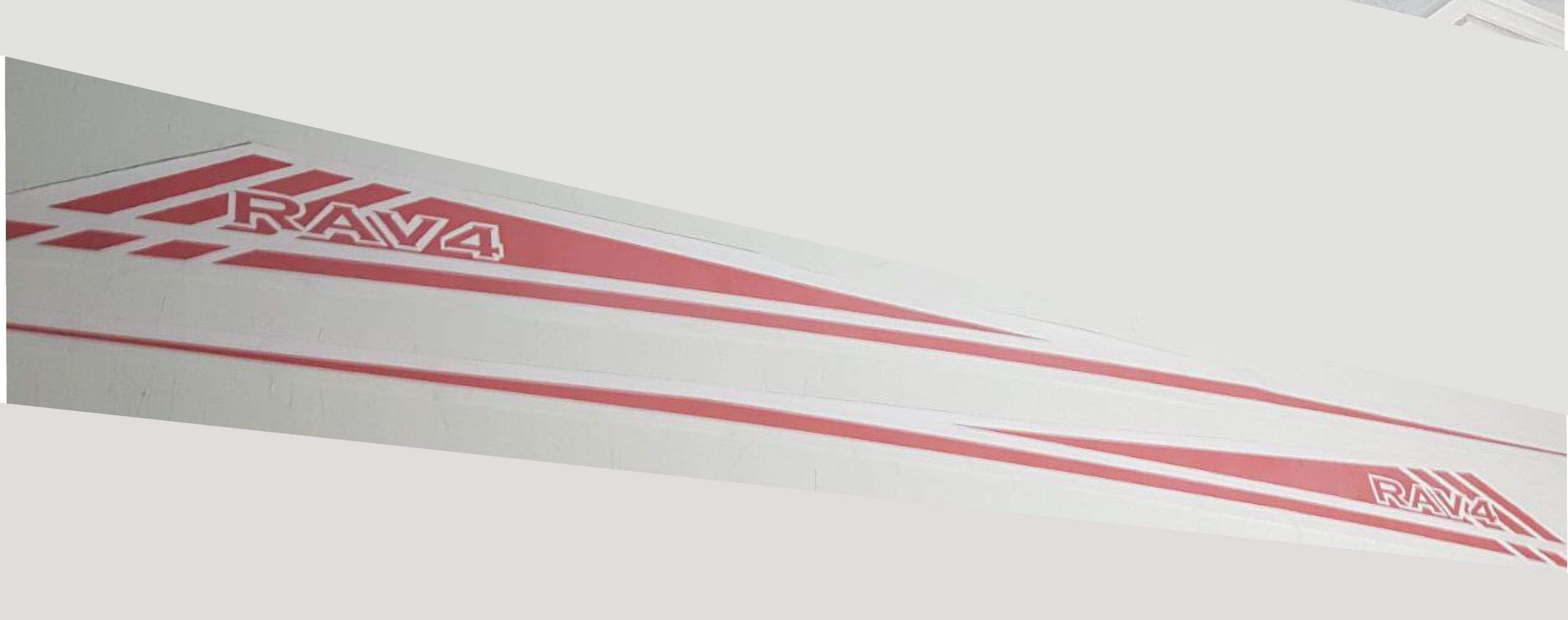 Custom graphic decals racing stripes for toyota rav4 2016 - Brothers-Graphics