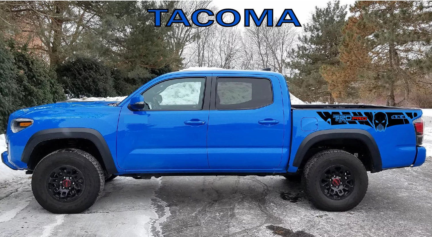 Custom Graphics Compatible with Toyota Tacoma TRD Stickers