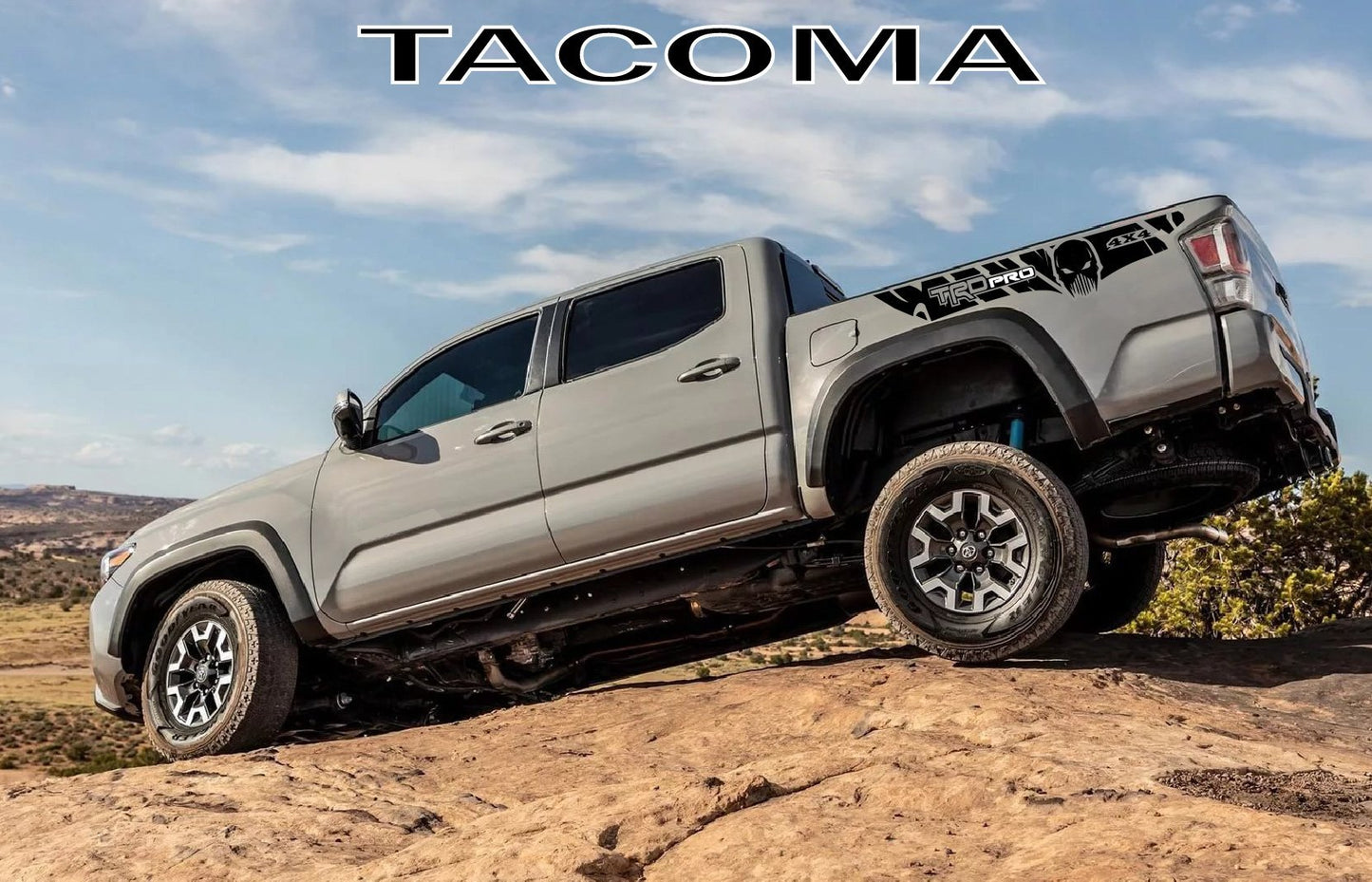 Custom Graphics Compatible with Toyota Tacoma TRD Stickers