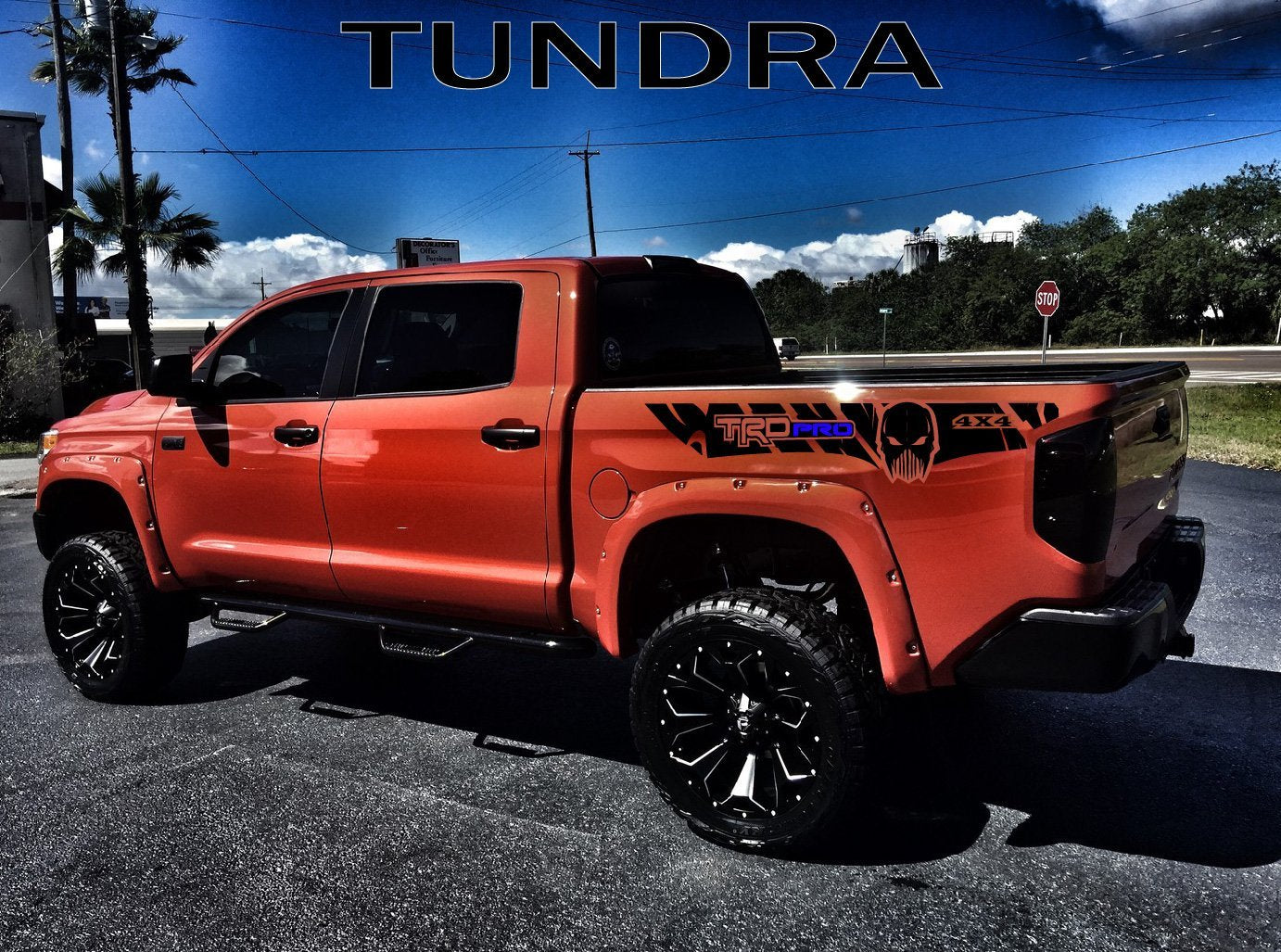 Custom Graphics For Toyota Tundra TRD Stickers