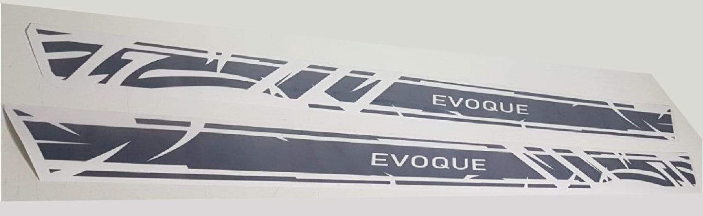 Custom Racing Decal Sticker Side Door Stripe Stickers kit for Range Rover Evoque - Brothers-Graphics