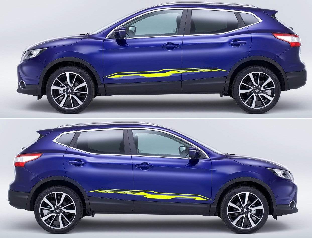 Custom Stickers Vinyl Decals For Nissan Qashqai