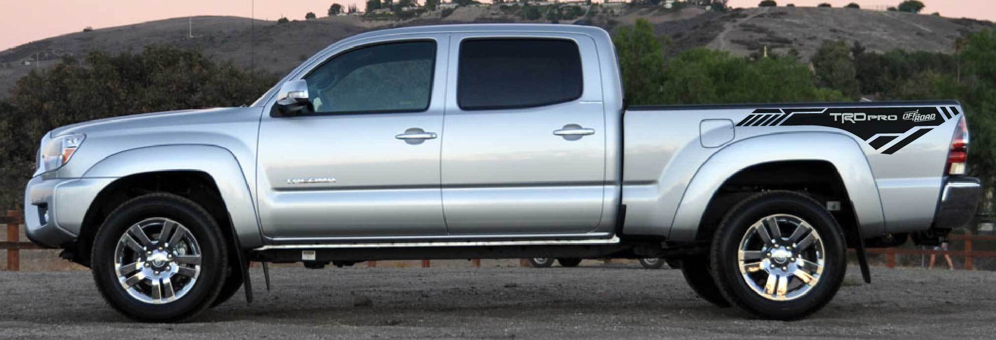 Vinyl Graphics Custom Vinyl Decals Fit Toyota Tacoma TRD Stickers