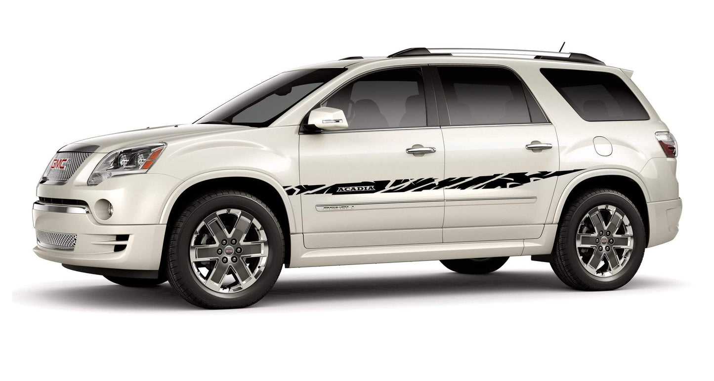 Customized Stickers Racing Stripes for GMC Acadia - Brothers-Graphics