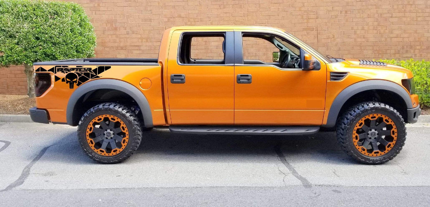 Decal Sticker Vinyl Side Racing Stripes for Ford F-150 Raptor SVT