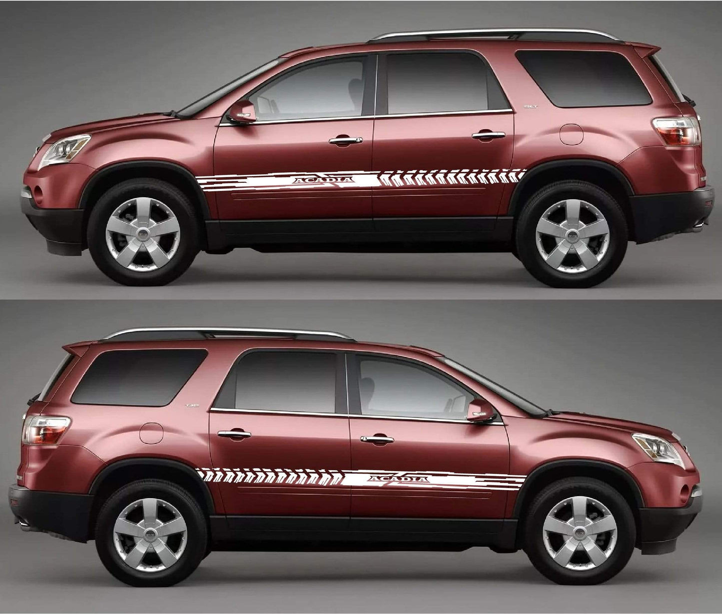 Decal Sticker Vinyl Side Racing Stripes for GMC Acadia - Brothers-Graphics