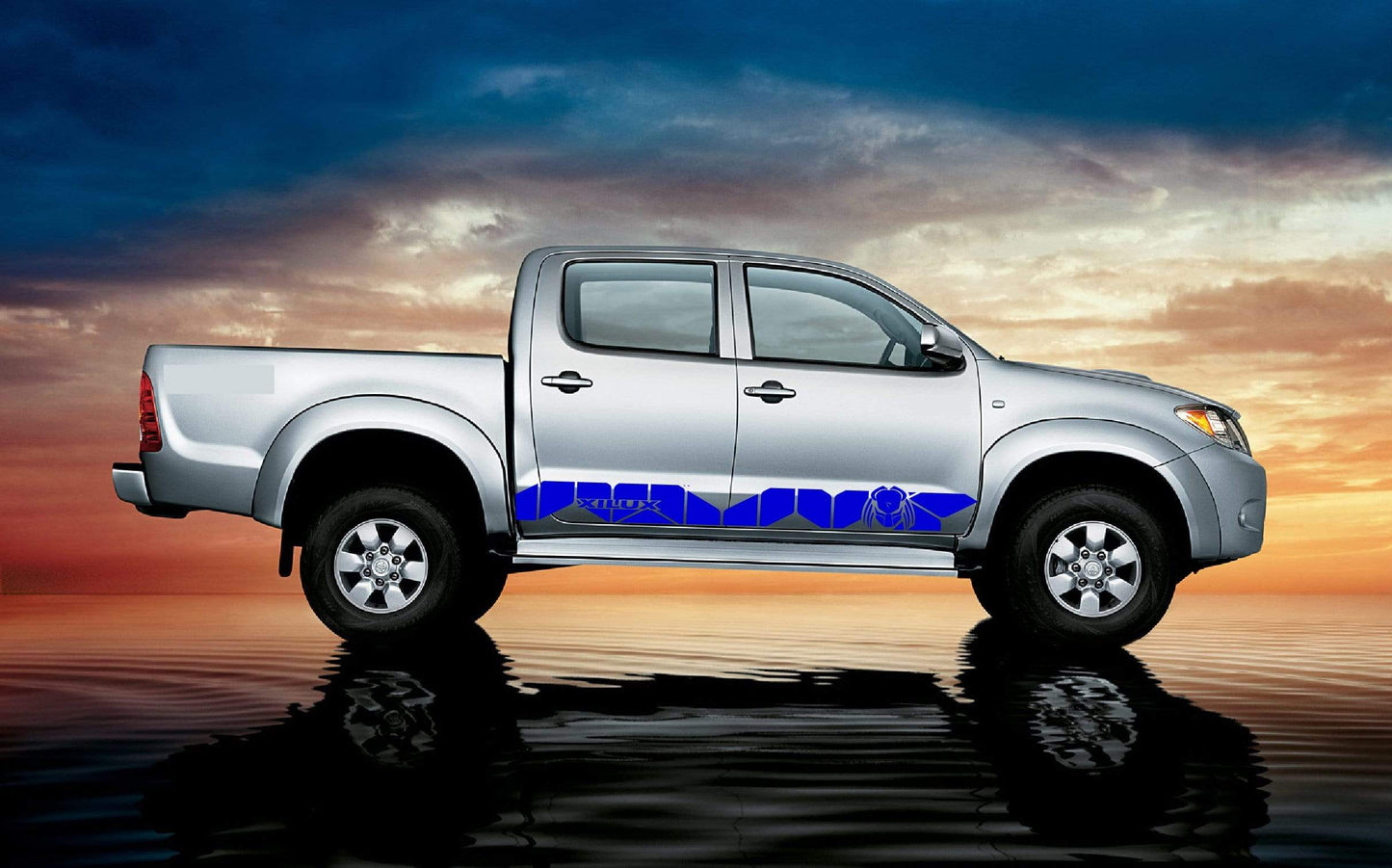 Autocollant en vinyle pour Toyota Hilux