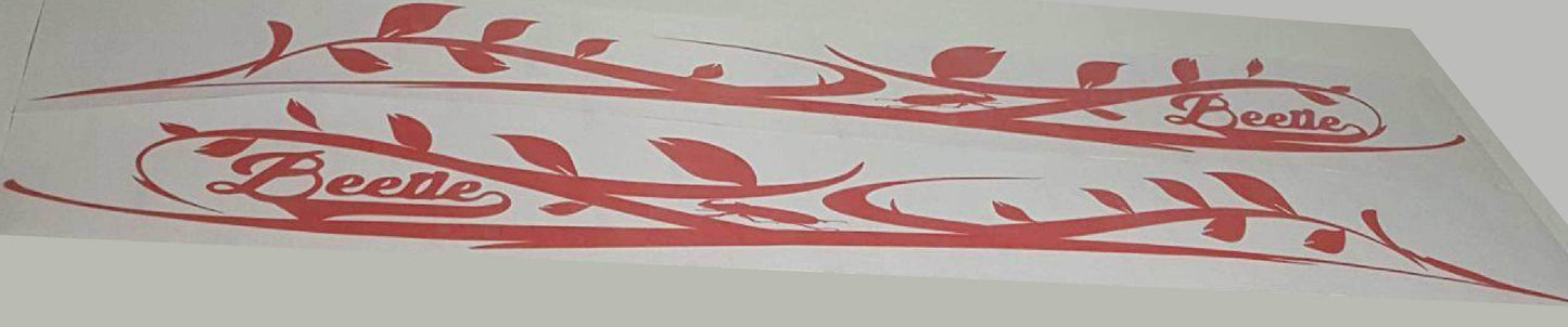 Premium Vinyl Sticker Vinyl Side Racing Stripes for VW Beetle