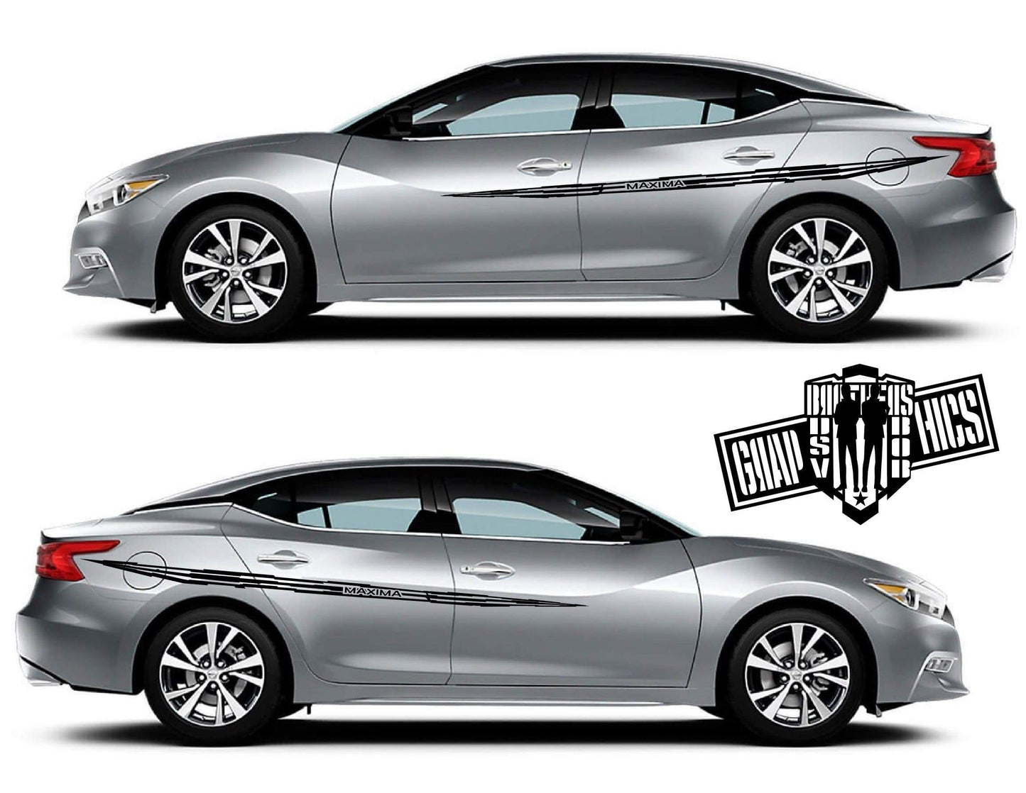Decal Vinyl Graphics Special Made for Nissan Maxima - Brothers-Graphics