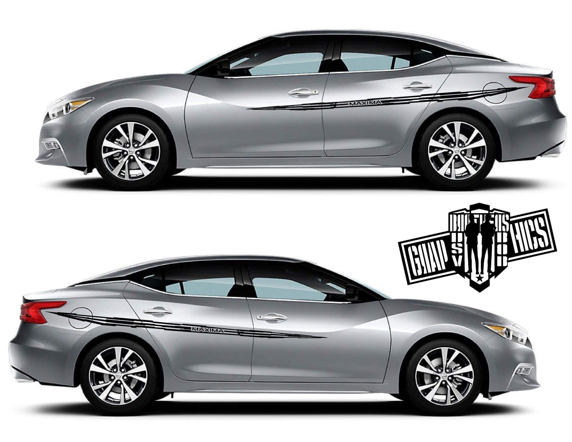 Decal Vinyl Graphics Special Made for Nissan Maxima - Brothers-Graphics