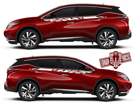 Premium Quality Stickers Compatible with Nissan Murano Unique Design Personalized Design BFF