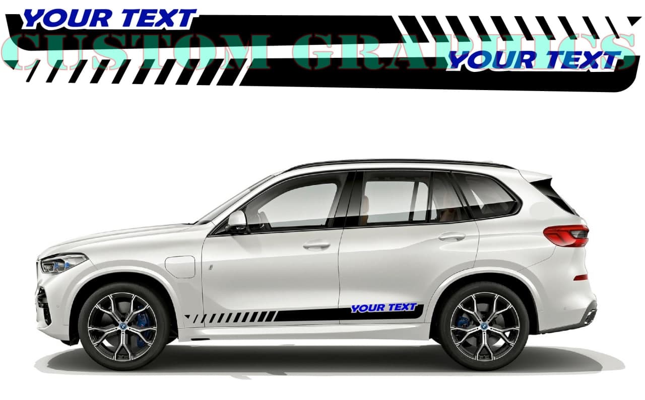 Vinyl Graphics Elegante Line Design universal sticker decal for Car Any Vehicle | UNIVERSAL STICKERS