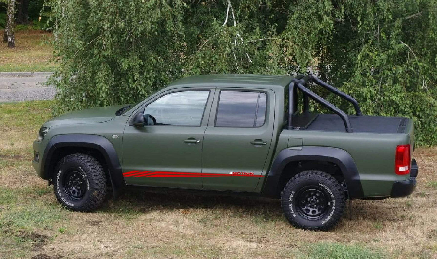 Kit de décalcomanies EXCLUSIVE 2 couleurs pour Volkswagen Amarok | Décalcomanies VW Amarok | Décalcomanies VW | Décalcomanies Amarok