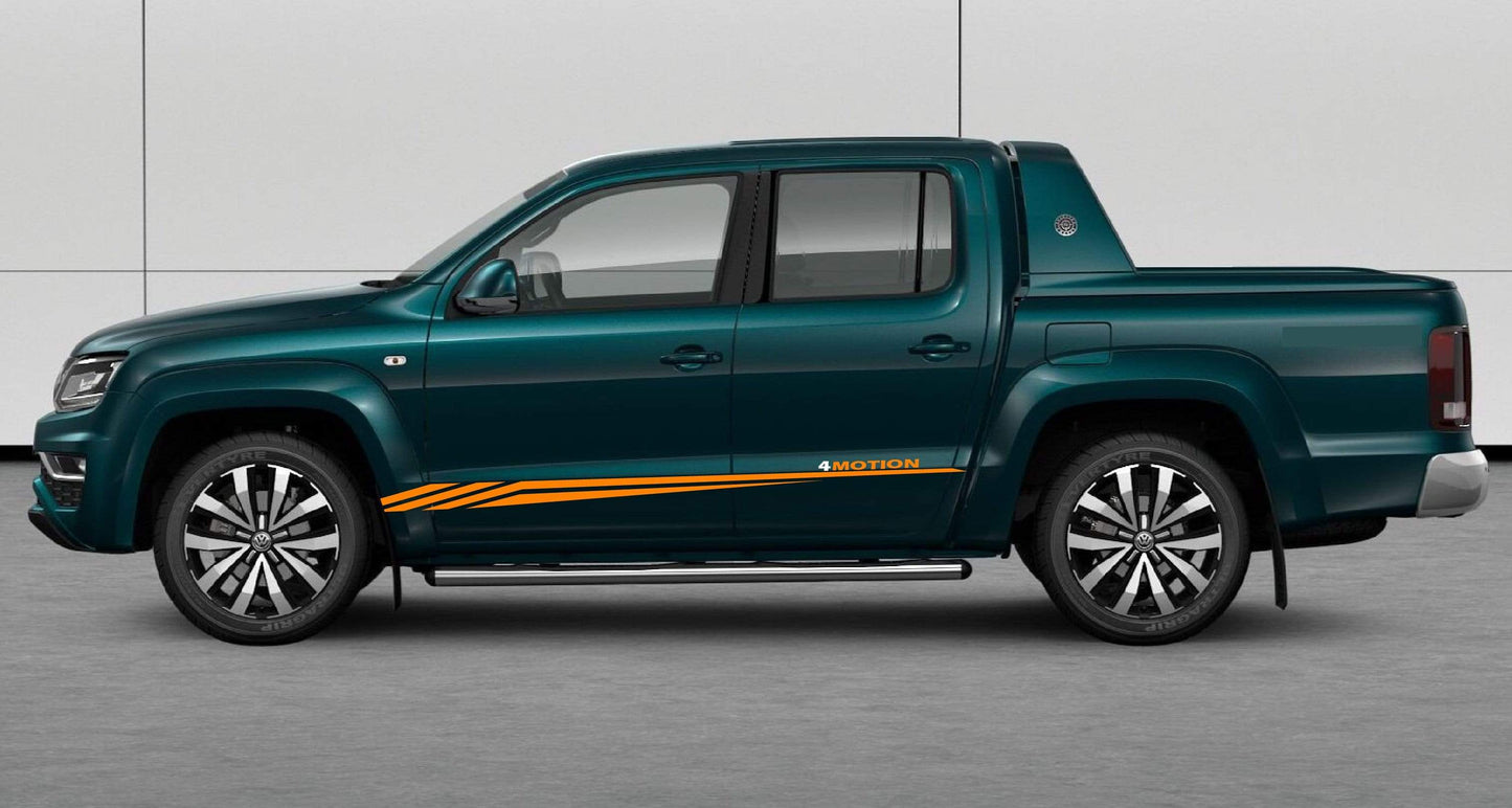 Kit de décalcomanies EXCLUSIVE 2 couleurs pour Volkswagen Amarok | Décalcomanies VW Amarok | Décalcomanies VW | Décalcomanies Amarok