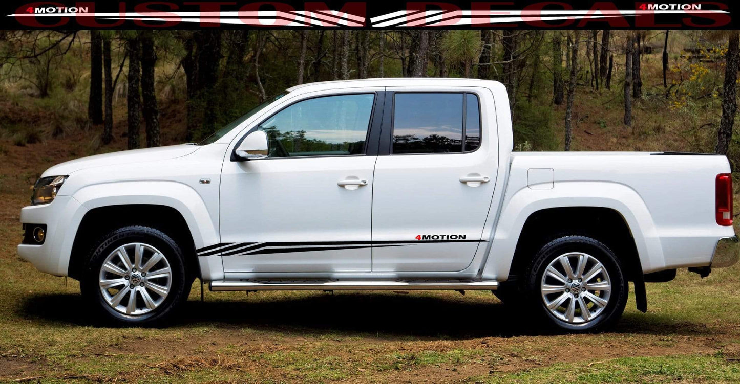 Kit de décalcomanies EXCLUSIVE 2 couleurs pour Volkswagen Amarok | Décalcomanies VW Amarok | Décalcomanies VW | Décalcomanies Amarok